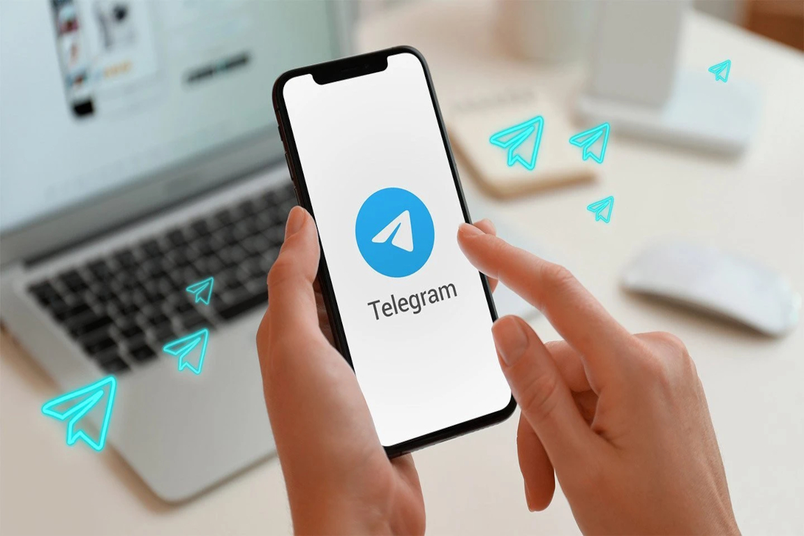 telegram-on-phone